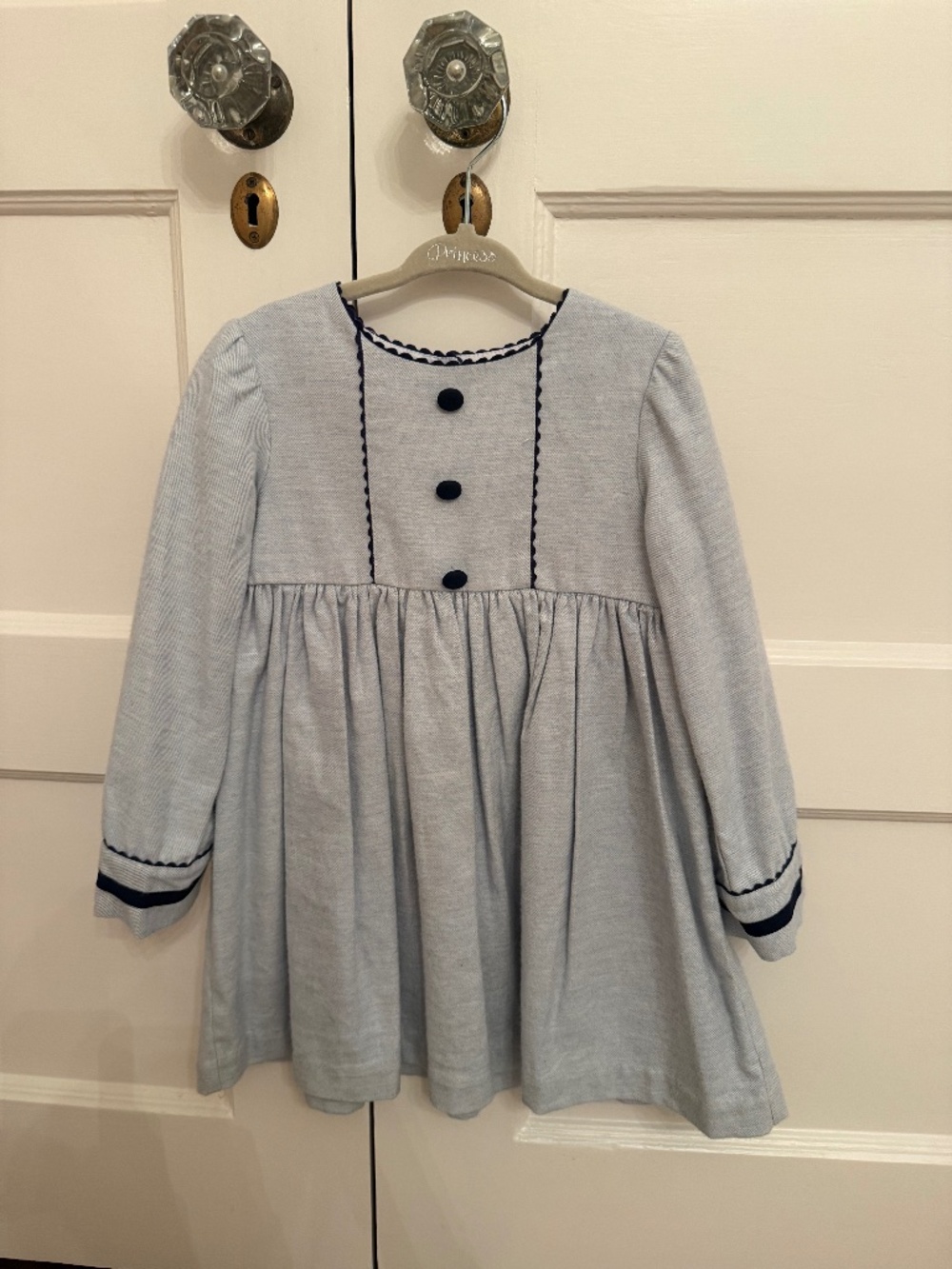 Bella Bliss Girls Blue Dress